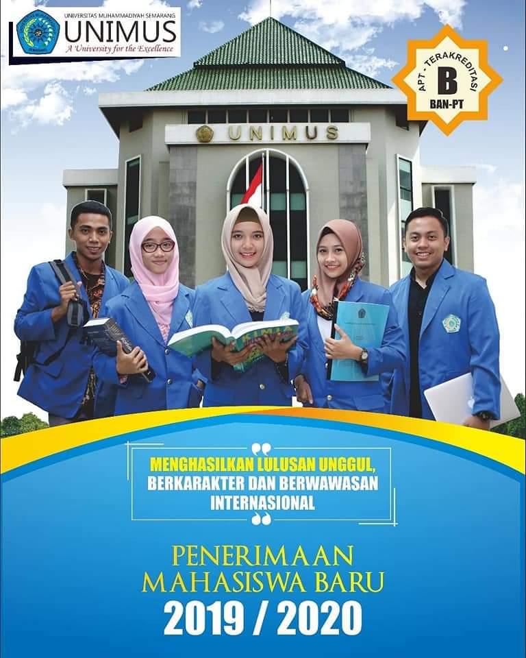 INFORMASI PENDAFTARAN MAHASISWA BARU UNIVERSITAS MUHAMMADIYAH SEMARANG  TAHUN  2019/2020