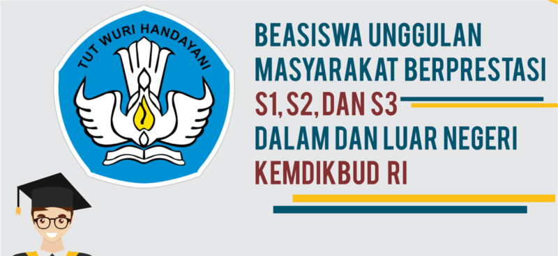 Informasi Beasiswa Unggulan Masyarakat Berprestasi untuk S1, S2 dan S3 Dalam dan Luar Negeri Kemendikbud RI