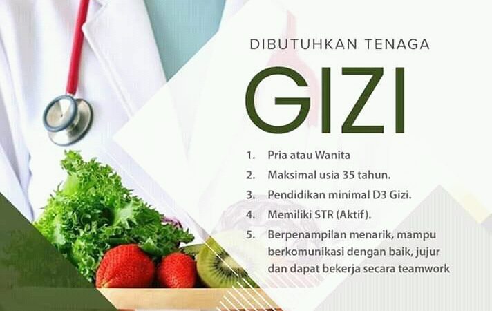 Informasi Lowongan Kerja Tenaga Gizi di Klinik Bunga Melati Pasuruan Jawa Timur