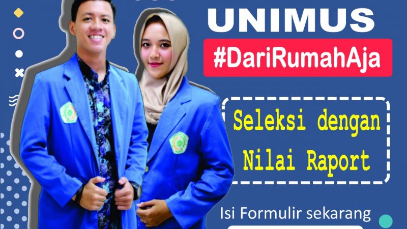 Daftar Kuliah di Unimus Dari Rumah Saja