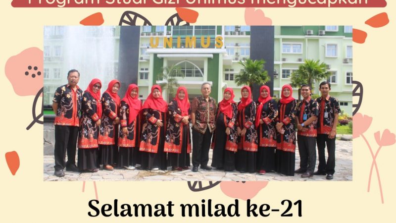 SELAMAT MILAD UNIMUS YANG KE 21