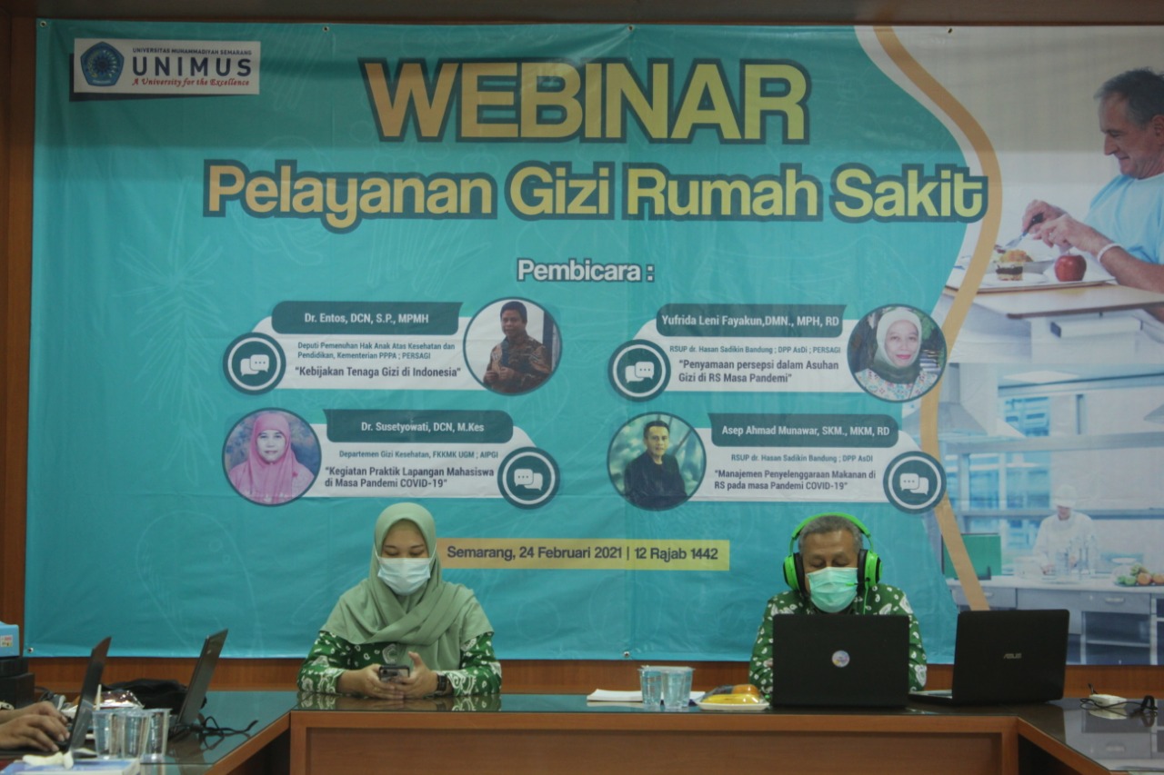 Gizi Unimus Gelar Seminar Pelayanan Gizi Rumah Sakit