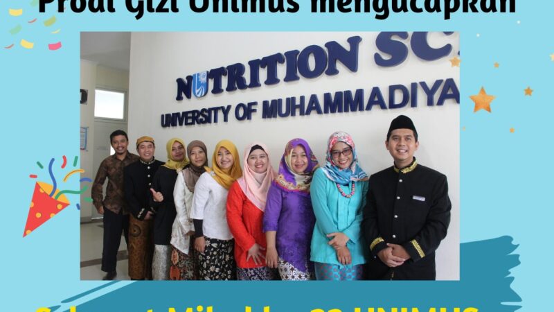 SELAMAT MILAD UNIMUS KE 22