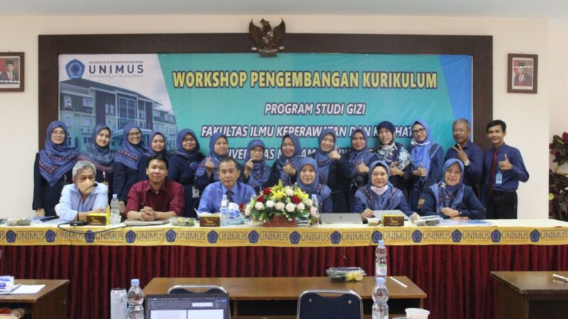 Prodi D-III Gizi Unimus Adakan Workshop Pengembangan Kurikulum