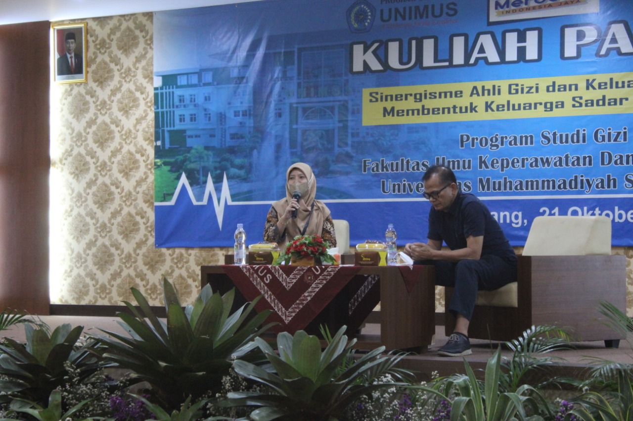 Kuliah Pakar : Sinergisme Ahli Gizi dan Keluarga Untuk Membentuk Keluarga Sadar Stunting