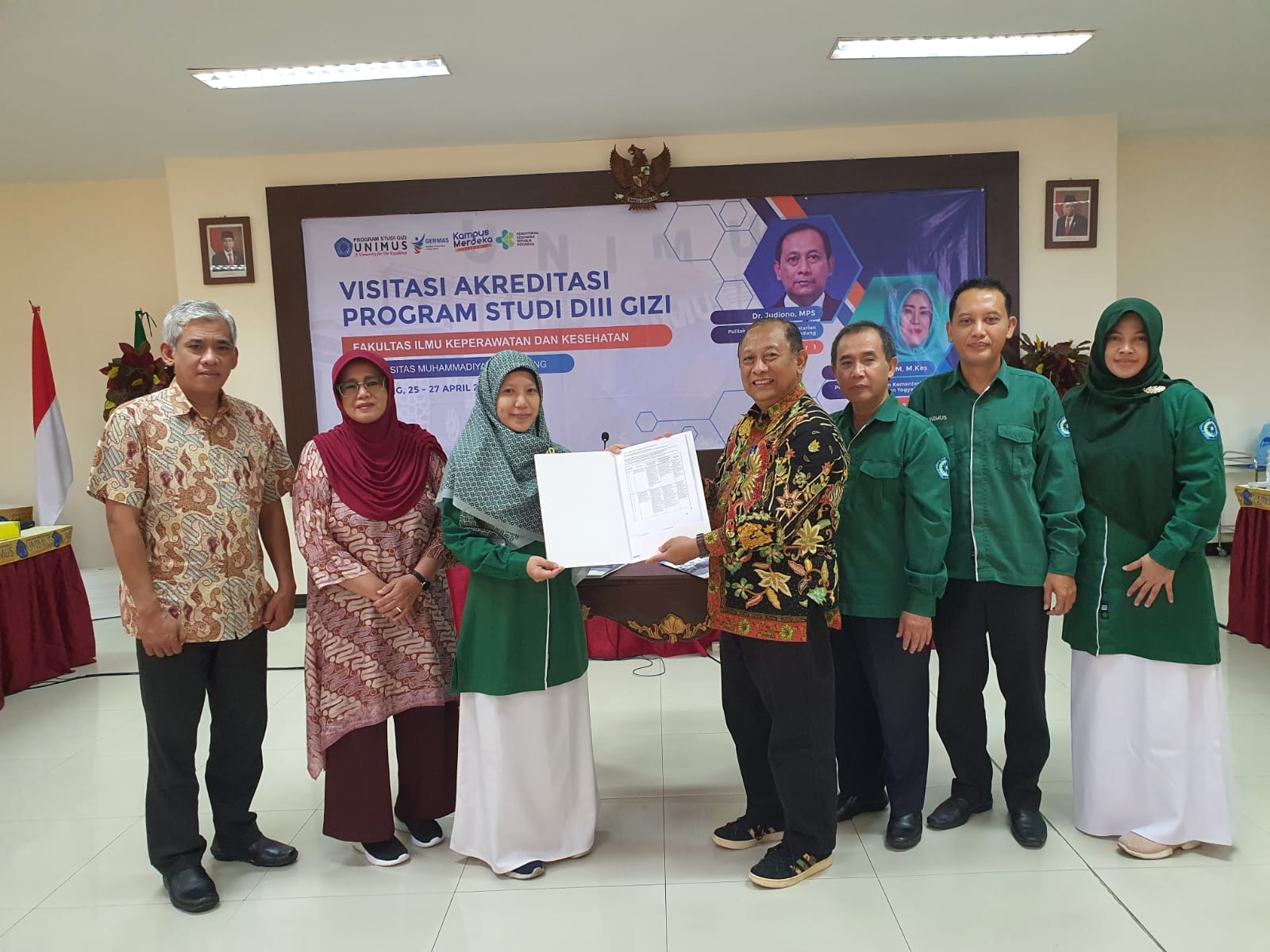 PROGRAM STUDI DIPLOMA III GIZI UNIMUS RAIH AKREDITASI UNGGUL