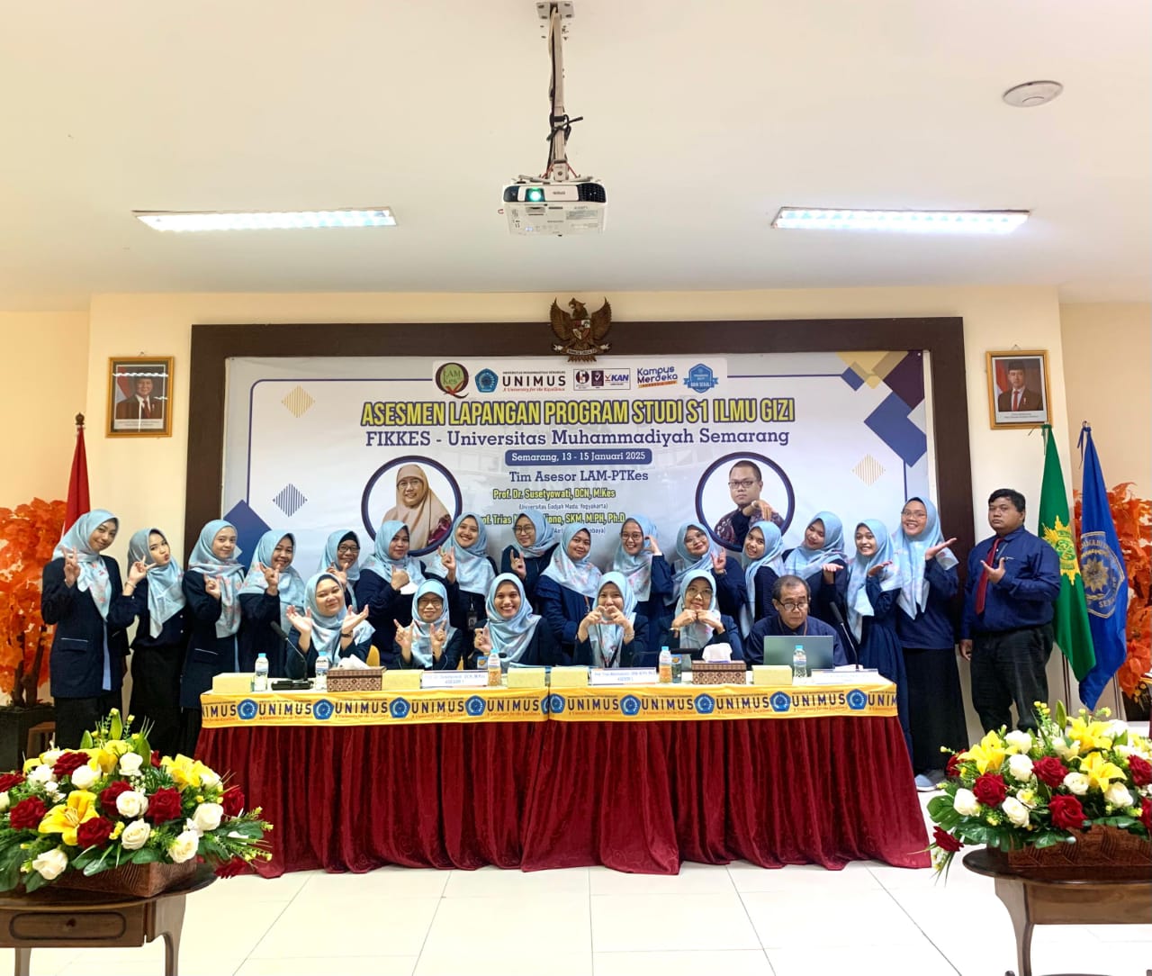 Asesmen Lapangan Akreditasi Program Studi S1 Ilmu Gizi Unimus