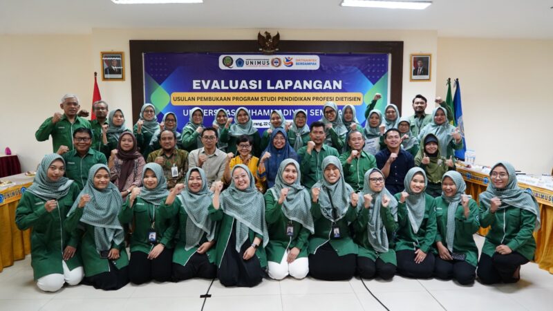 EVALUASI LAPANGAN USULAN PEMBUKAAN PRODI PENDIDIKAN PROFESI DIETISIEN