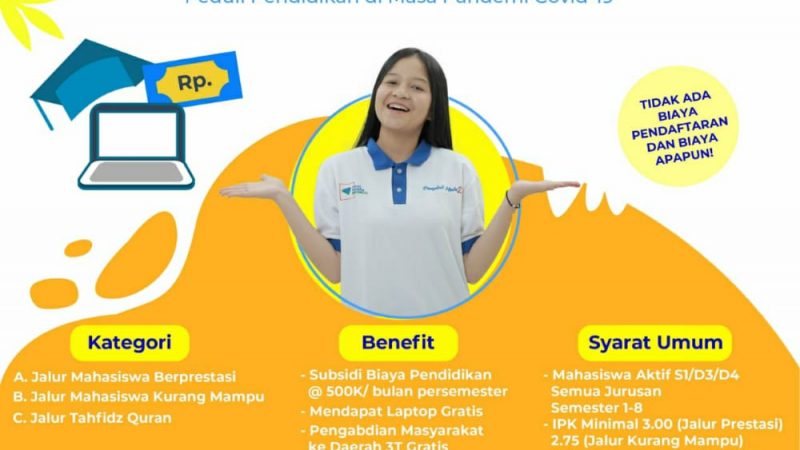 Informasi Beasiswa Yayasan Arah Pemuda Indonesia Tahun 2020