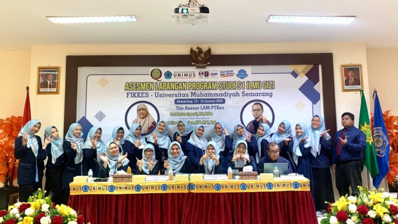 Asesmen Lapangan Akreditasi Program Studi S1 Ilmu Gizi Unimus