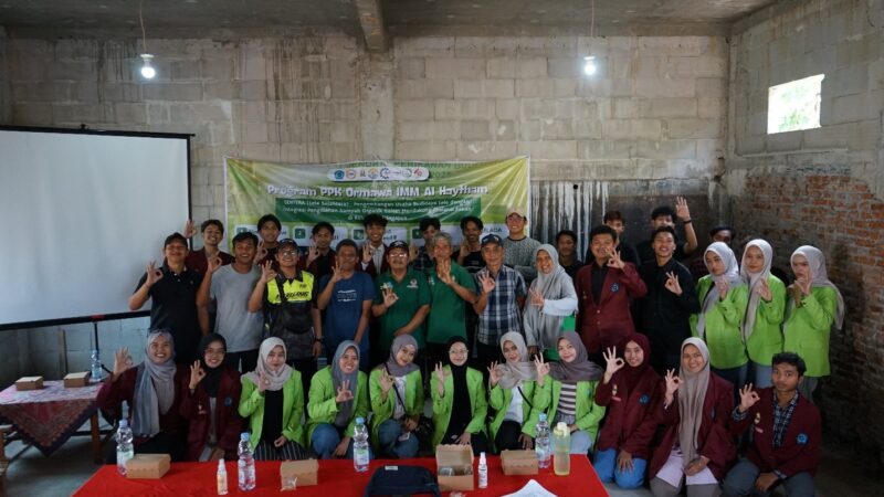 PPK Ormawa IMM Al Haytham Gandeng Mitra Bank Sampah Resik Sejahtera Kelurahan Sambiroto untuk Sinergikan Program Pengabdian Masyarakat